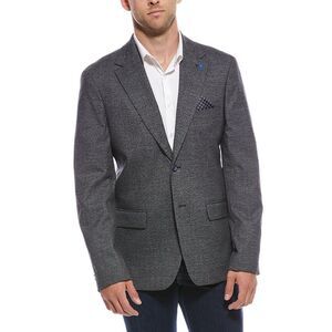 Report Collection Mens  Glen Woven Sport Coat